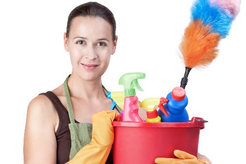 Thorough move in cleaning in an Enfield home before unpacking