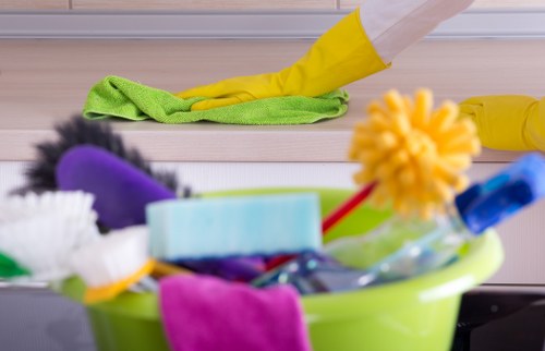 Cleaner Enfield secure payments area with multiple payment options