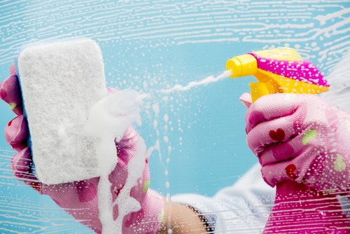 Professional move out cleaning in an Enfield home kitchen