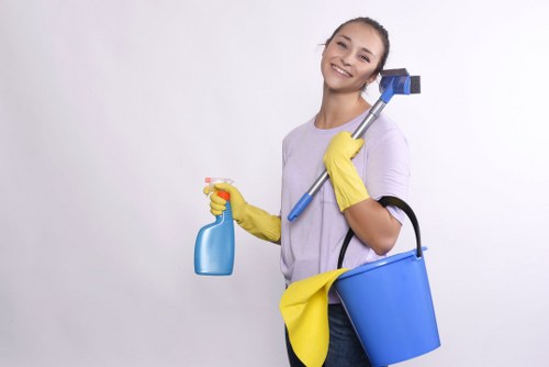 Discussing a cleaning service complaint resolution step by step
