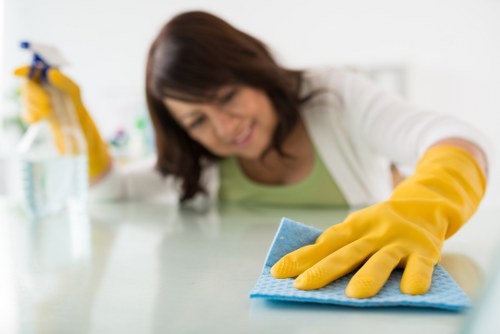 Professional hard floor maintenance for local commercial premises